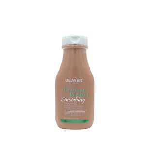 Шампунь з кератином для еластичності волосся - Brazilian Keratin Smoothing Shampoo Beaver 60ml B960 фото