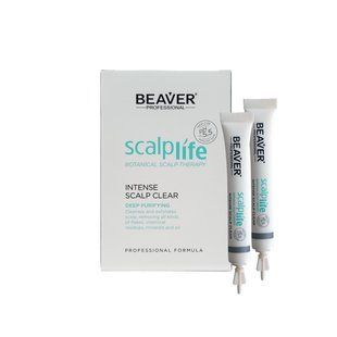 Пілінг для шкіри голови та волосся Scalplife BOTANICAL THERAPY INTENSE SCALP CLEAR Beaver 12*8ml B128 фото