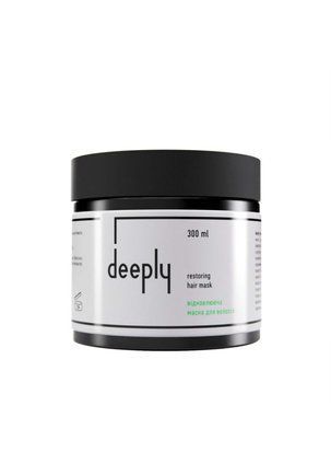 Відновлююча маска для волосся deeply restoring hair mask 300ml  DP0006-250 фото