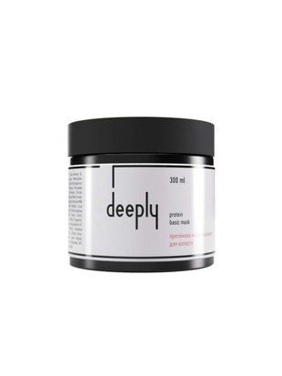 Протеїнова маска-підкладка для волосся deeply protein basic mask 300ml DP0015-300 фото
